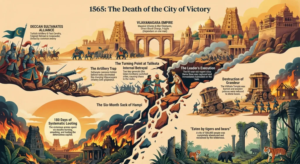 The Battle of Talikota:"City of Victory" Became the Ruins of Hampi