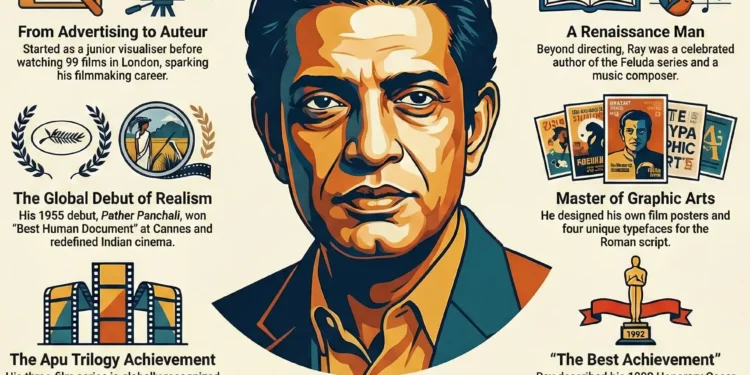 Satyajit Ray (1921–1992): The Auteur Who Redefined Indian Cinema