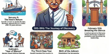 Mahatma Gandhi Return to India: 1915 and the Year of Silence