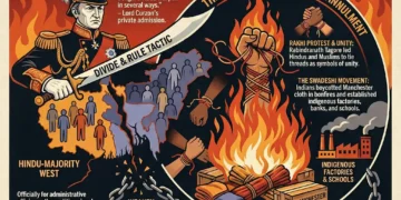 Partition of Bengal 1905: Lord Curzon’s Blunder and the Rise of Swadeshi