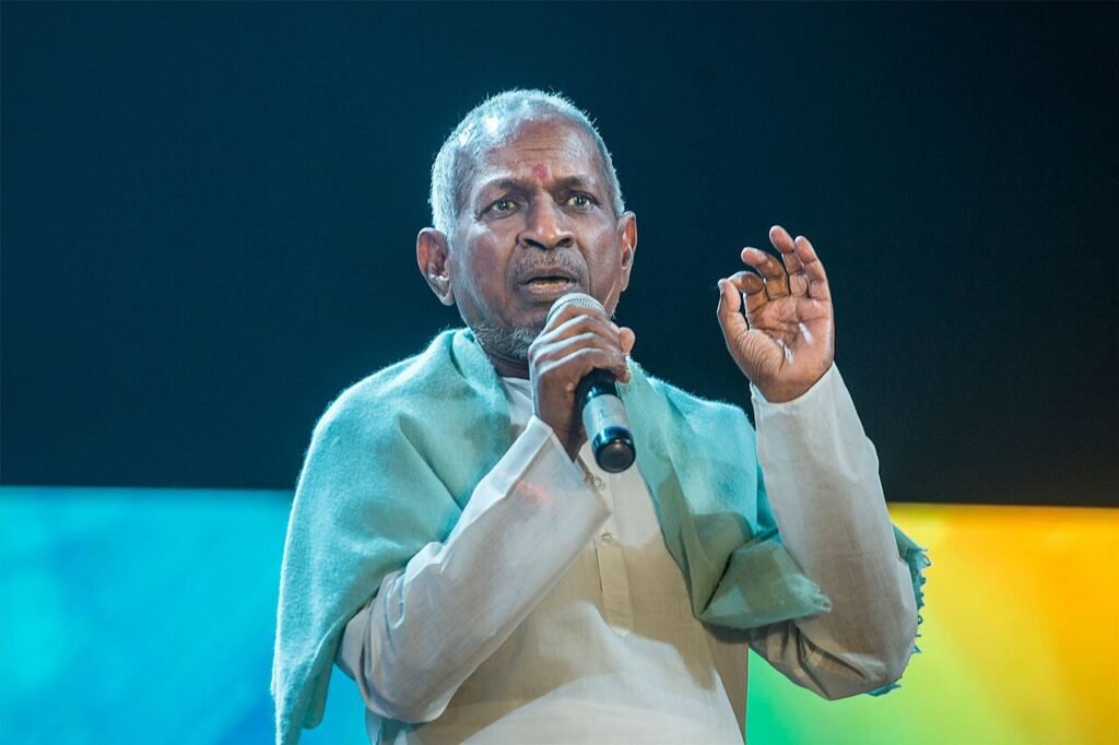 Ilaiyaraaja at the TFPC Press Meet Held Ahead Of The ‘Ilaiyaraaja 75’ Concert.jpg — related to The Drum That Came In From the Street