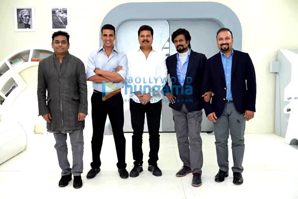 2.0 (film)'s cast and crew including actors, director, writers and producer.jpg — related to He Takes the Wig Off