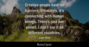 Aamir Khan's thought