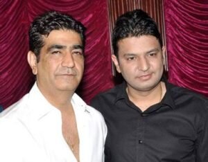 Bhushan Kumar with his uncle Krishan Kumar