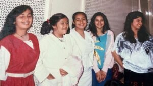 Ekta Kapoor at her school