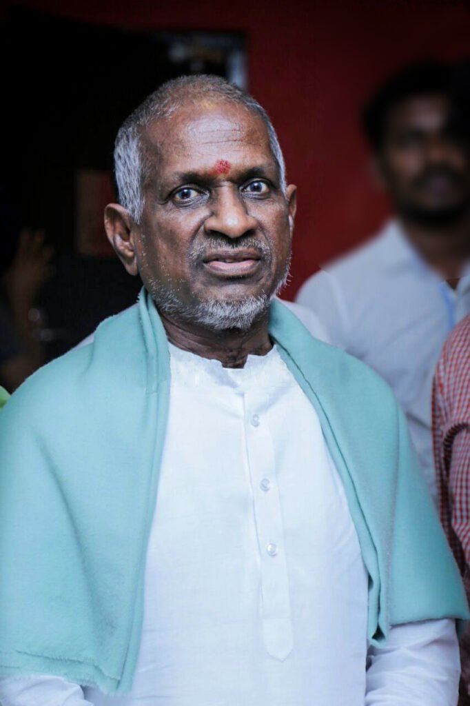 Ilaiyaraaja at Shamitabh Press Show.jpg — related to The Drum That Came In From the Street