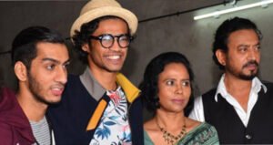 irrfan khan with family