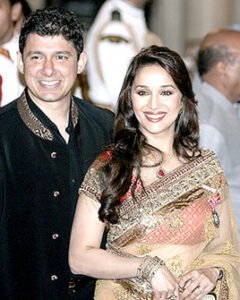 Madhuri ji with husband