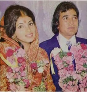 Rajesh Khanna with Dimple Kapadia