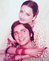 Rekha ji with Vinod Mehra