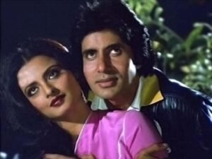 Rekha with Amit ji