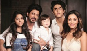 SRK with family