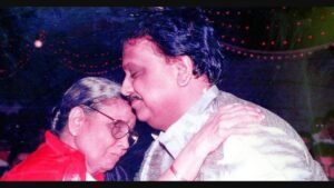 Subrahmanyam sir with mother