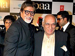 Yash Chopra with Big B