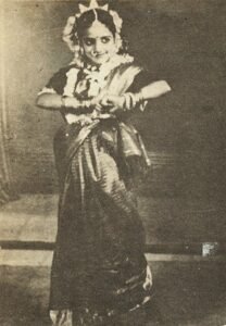 childhood photo of Hema Malini