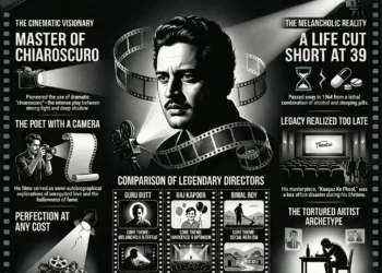 Guru Dutt Biography: A Life of Shadows, Silence, and Cinema