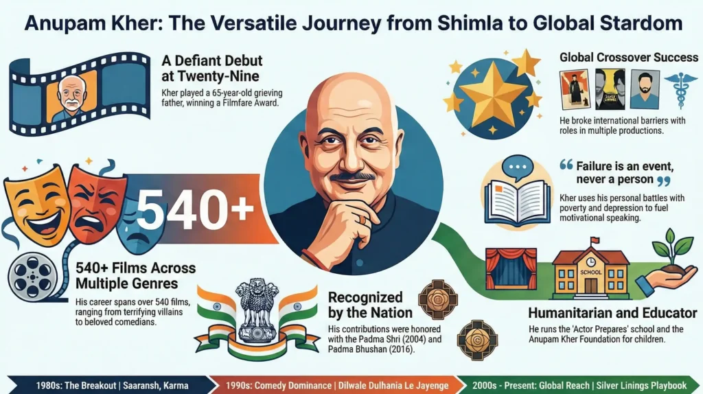 From Shimla to Stardom: The Complete Biography of Anupam Kher