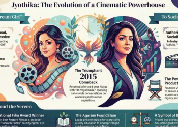 Evolution of Jyothika Saravanan as a Modern Cinematic Powerhouse