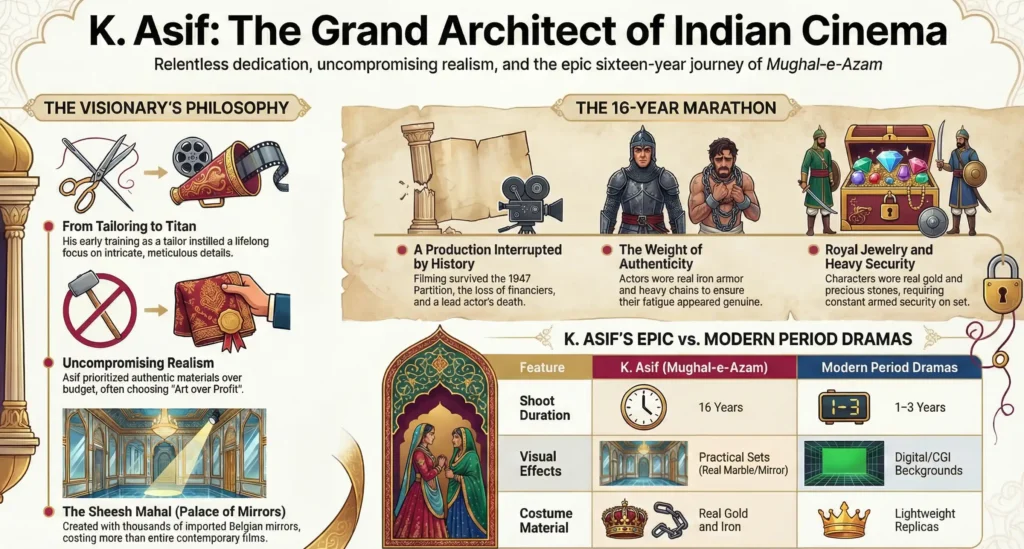 The Relentless Pursuit of Excellence by Legendary Filmmaker K. Asif