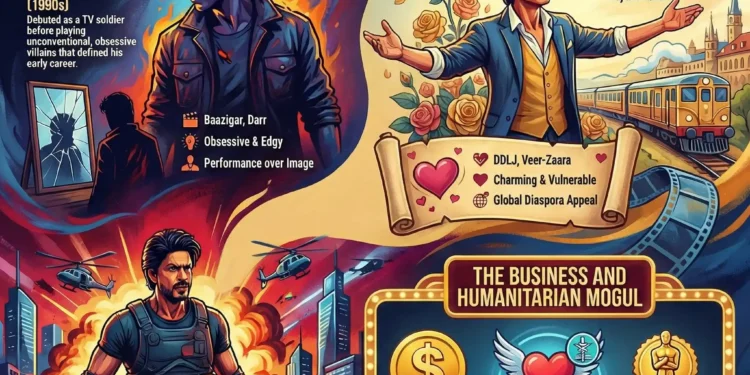 Shah Rukh Khan: Romance, Resilience, and Ruling the World