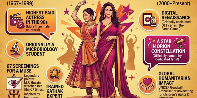 Madhuri Dixit : The Dancing Queen of Indian Cinema