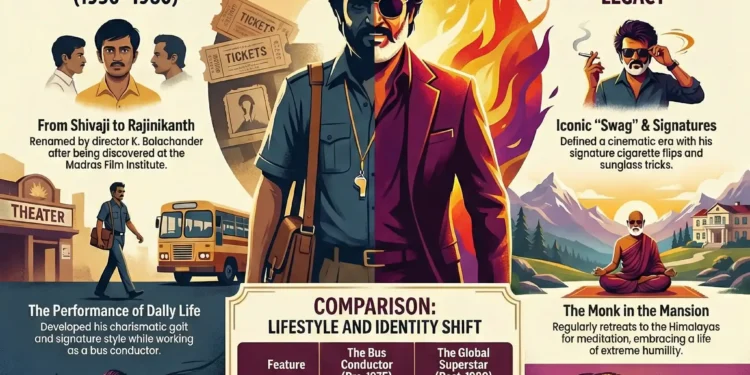 Rajinikanth Life Story From Bus Conductor to Icon