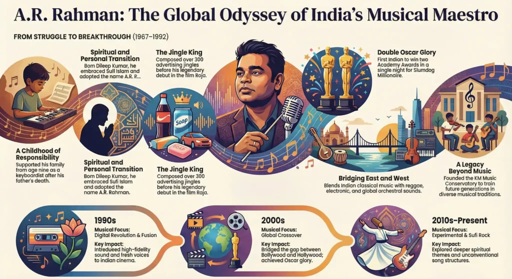 A.R. Rahman : The Musical Genius Who Conquered the Globe