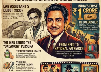 Ashok Kumar (1911–2001): The Accidental Star Who Defined Bollywood
