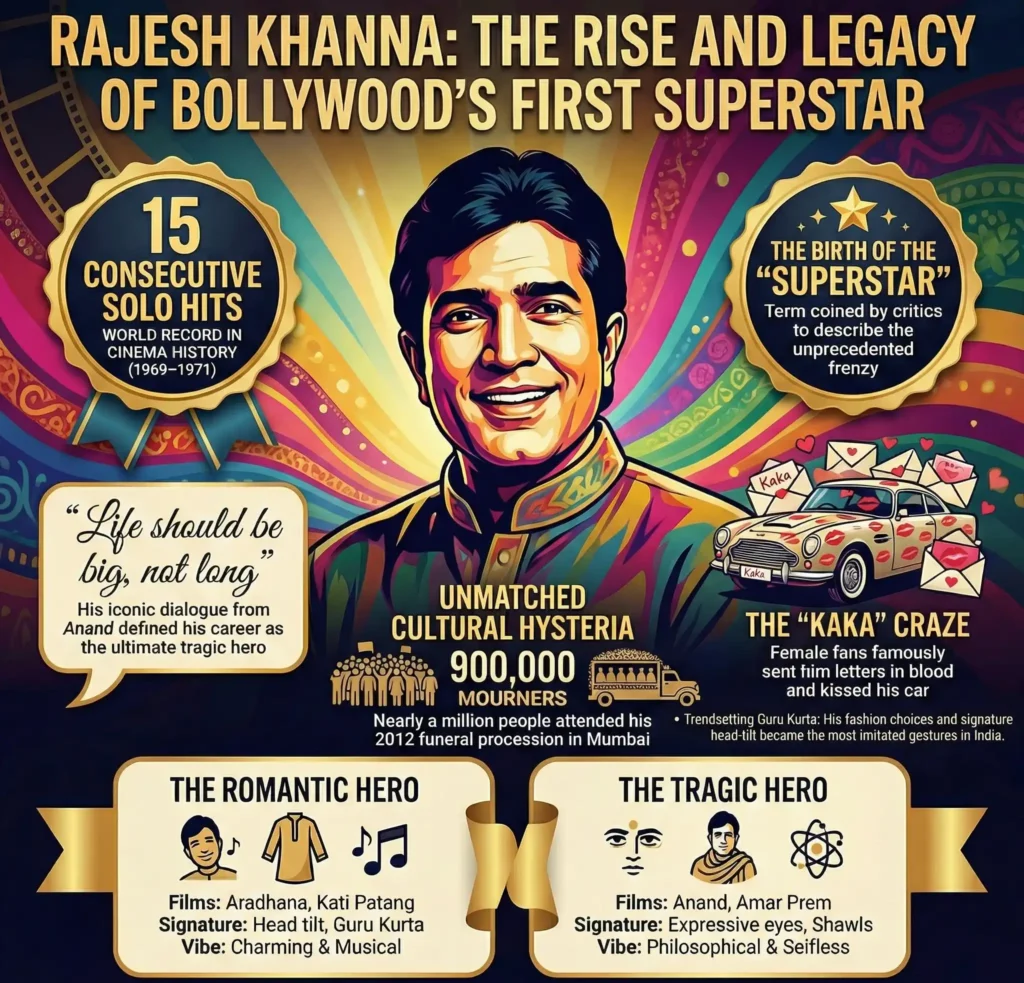 Rajesh Khanna Biography First Superstar Of Indian Cinema Rajesh Khanna Biography First Superstar Of Indian Cinema