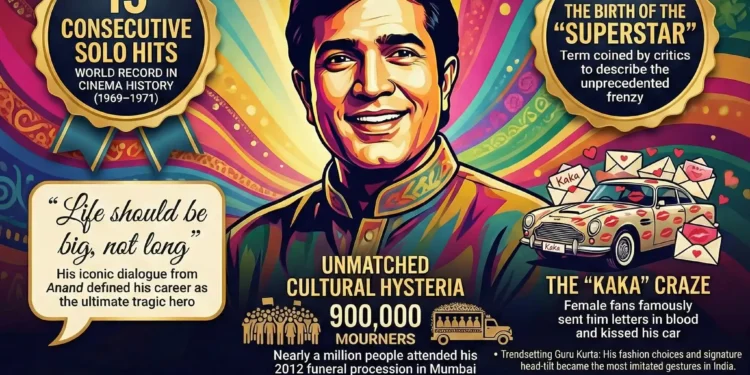 Rajesh Khanna: The Man Who Taught India How to Romance
