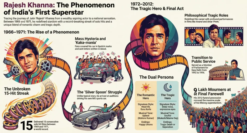 Rajesh Khanna: The Man Who Taught India How to Romance