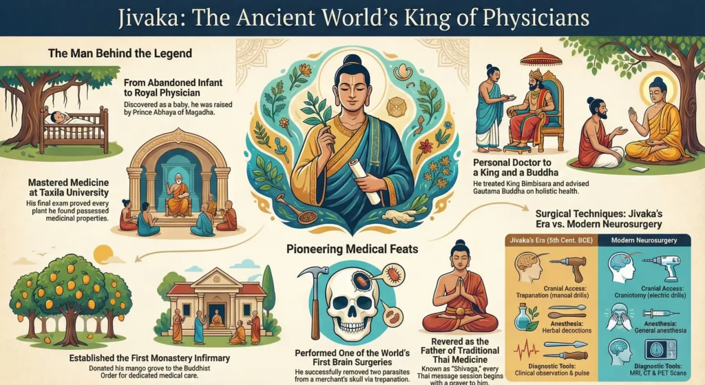 Jivaka: The King of Physicians Who Healed the Buddha