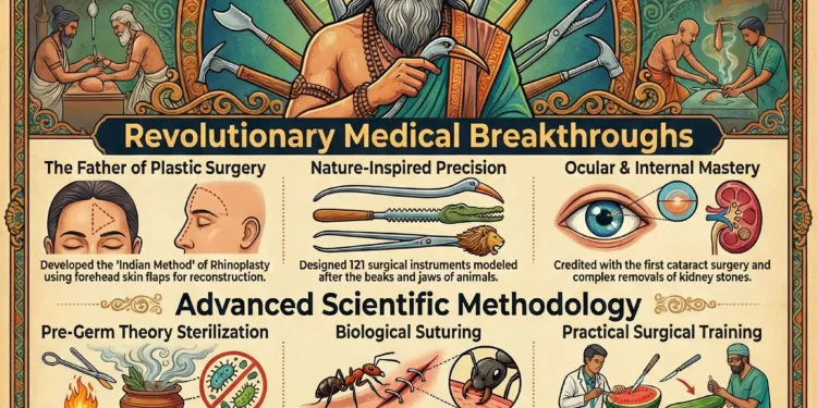 Surgical Precision in Ancient Kashi: The Vision of Sushruta