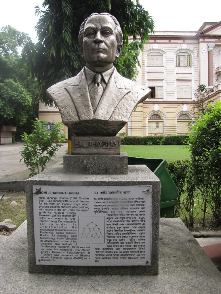 Homi J. Bhabha: The Letter That Helped Start India’s Nuclear Programme Homi Bhabha bust BITM.JPG — related to One Letter, March 1944