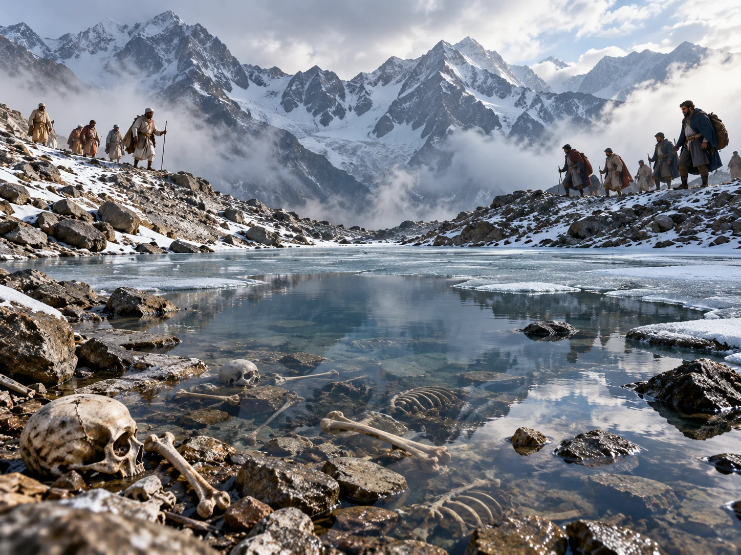 Roopkund Skeleton Lake