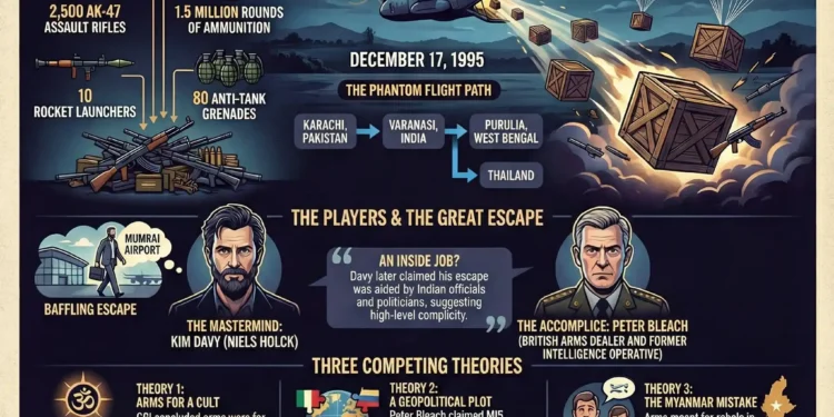 Purulia arms drop mystery