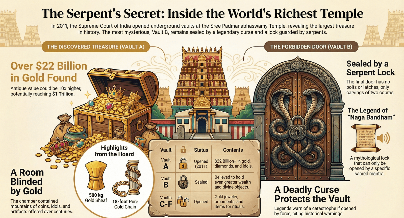 Padmanabhaswamy Temple treasure