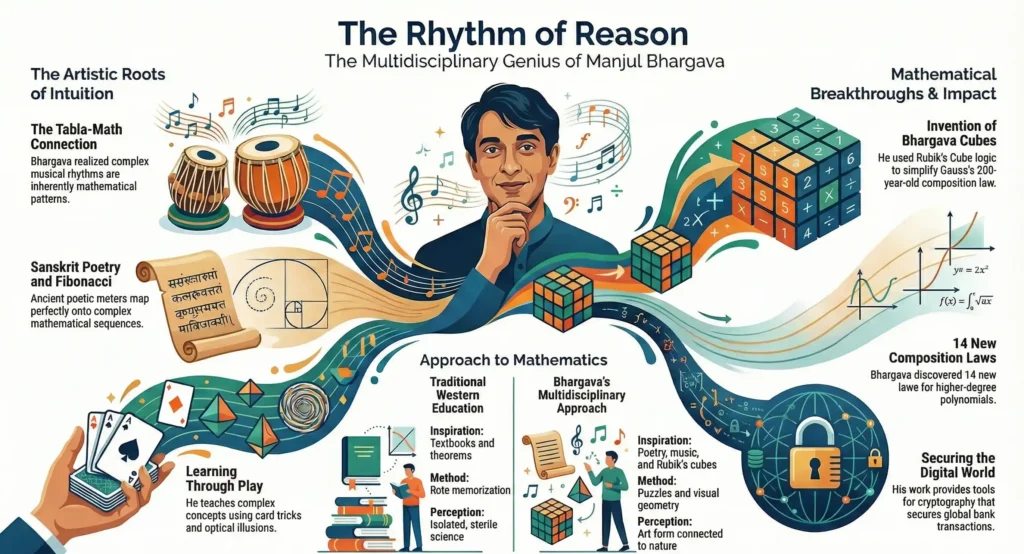 Manjul Bhargava: The Mathematician Who Found Calculus in Sanskrit