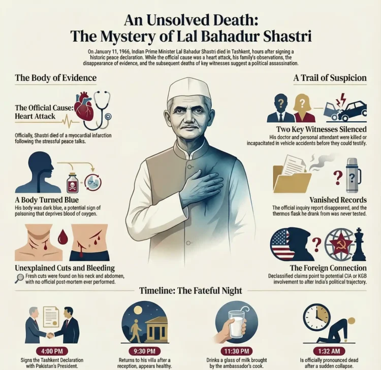 Lal Bahadur Shastri death mystery