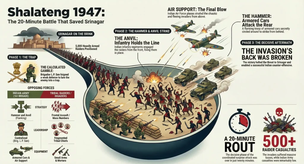 Battle of Shalateng 1947: How Srinagar Was Saved