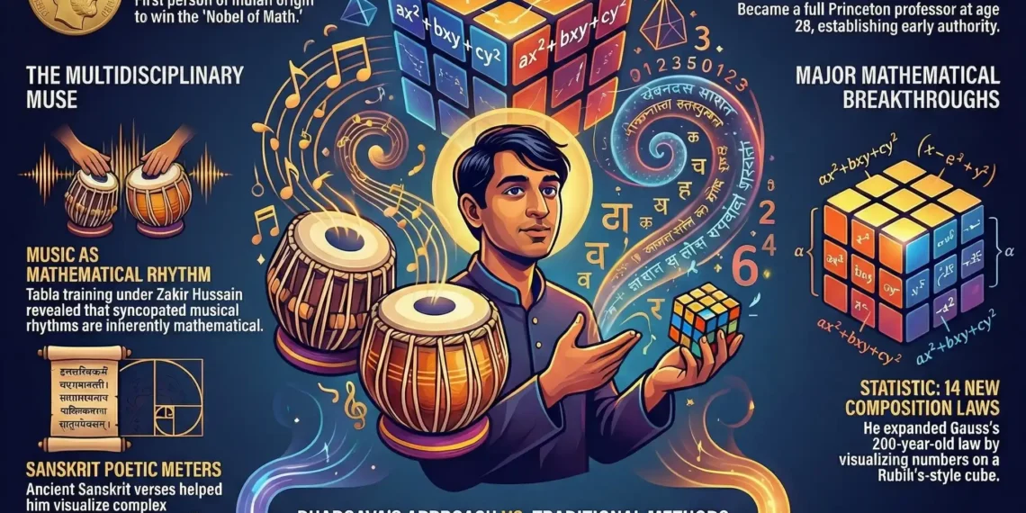 Manjul Bhargava: The Mathematician Who Found Calculus in Sanskrit