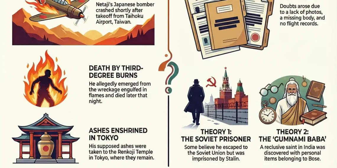 Netaji Subhas Chandra Bose: Did He Really Die in 1945? Netaji Subhas Chandra Bose disappearance