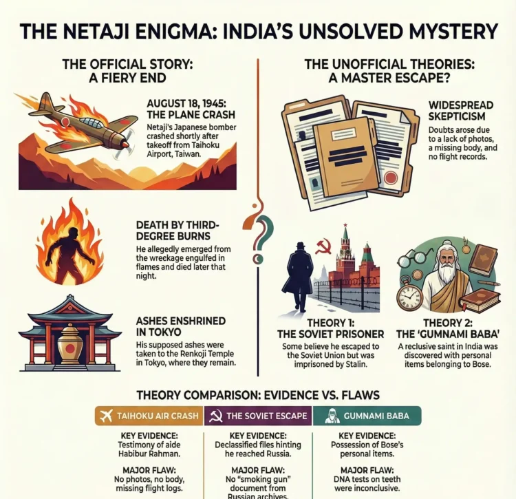 Netaji Subhas Chandra Bose disappearance