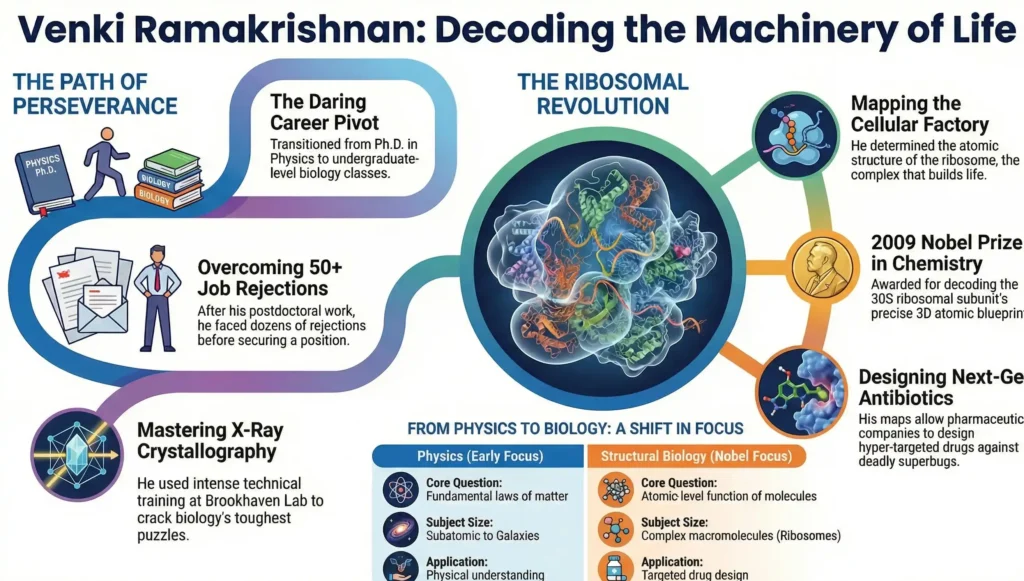 Venkatraman Ramakrishnan: Decoding the Machinery of Life