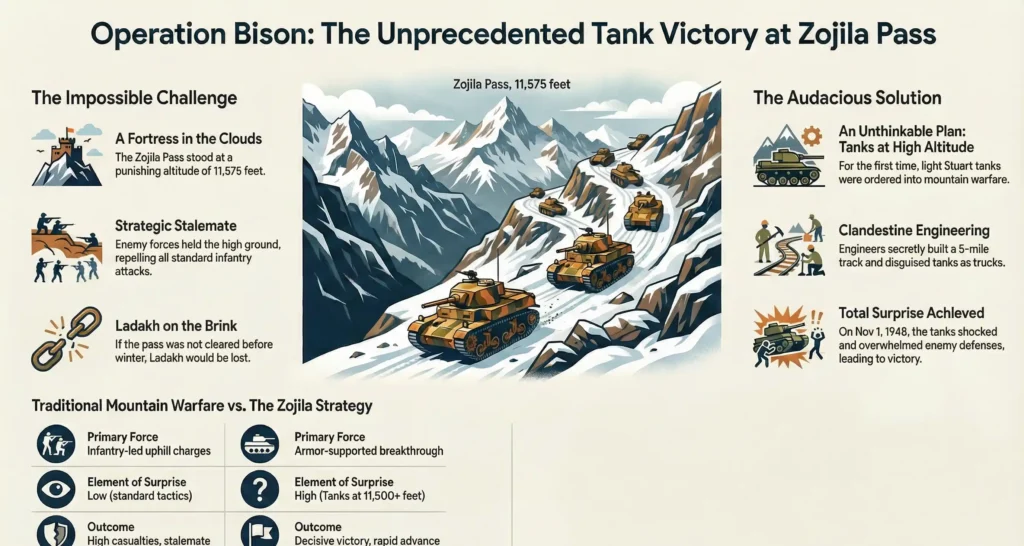 7 Incredible Facts About the Battle of Zojila 1948