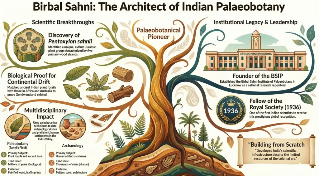 Birbal Sahni: The Scientist Who Unlocked India's Prehistoric Forests