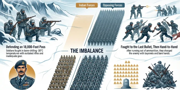 Battle of Rezang La 1962