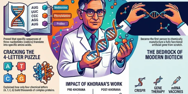 Har Gobind Khorana: Decoding the Secret Language of Life Har Gobind Khorana: Decoding the Secret Language of Life