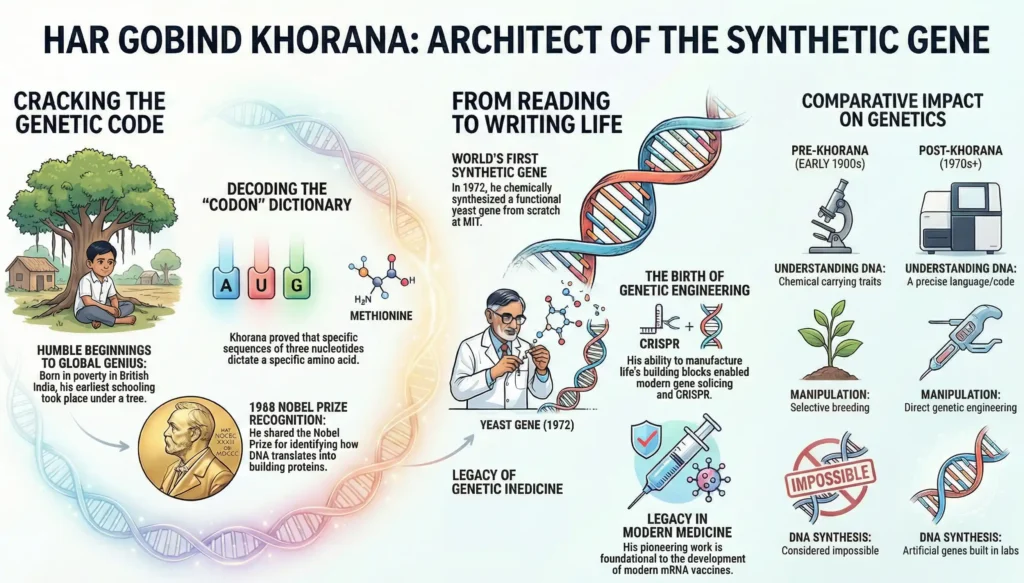 Har Gobind Khorana: Decoding the Secret Language of Life Har Gobind Khorana: Decoding the Secret Language of Life