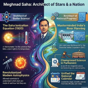 Meghnad Saha life and achievements